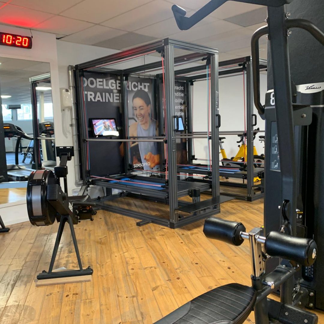 Onze fitness ruimte met ruime openingstijden